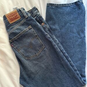 Levi's Women's Straight Leg Blue Jeans